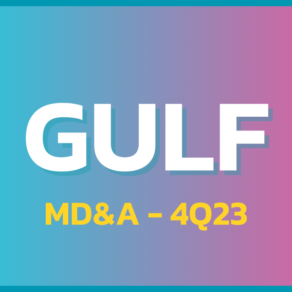 GULF 4Q23: สรุป MD&A