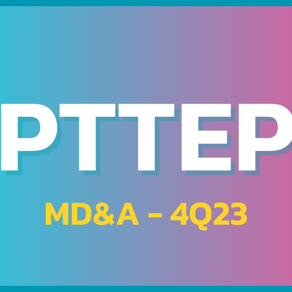 PTTEP 4Q23: สรุป MD&A